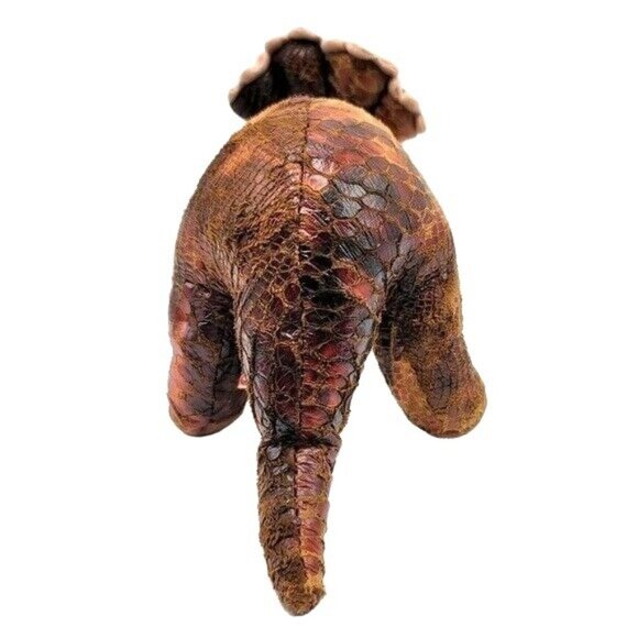 2/$15 Douglas Cuddle Dinosaur Plush Brown 11.5" Stuffed Horn Triceratops #7727 - Picture 5 of 11